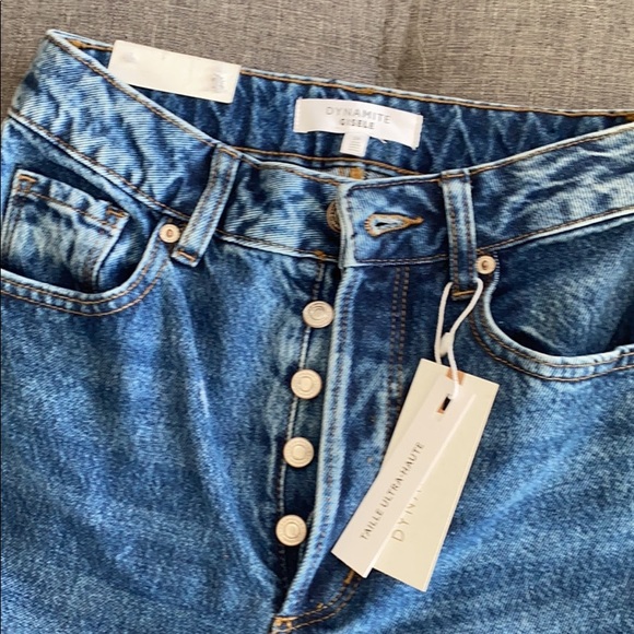 Never worn before ETHOS size 24 straight cut high waisted jeans - Picture 2 of 2